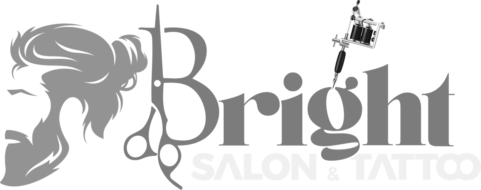 Bright Salon and tattoo Dark Logo